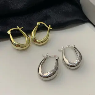 Irregular Circle Earrings Women Korean Style Elegant French — feature 23