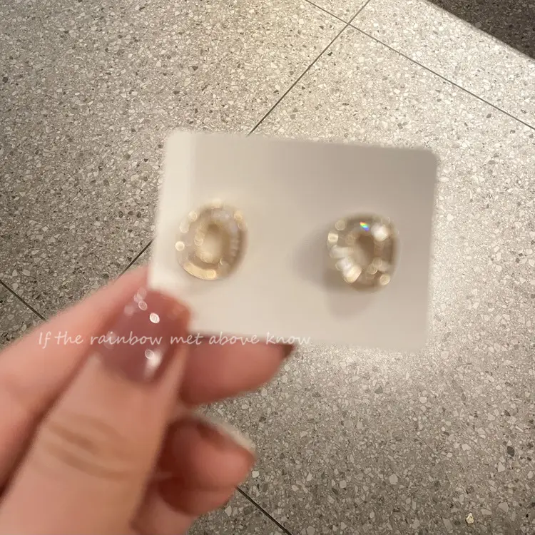 Irregular Circle Earrings Women Korean Style Elegant French — feature 42
