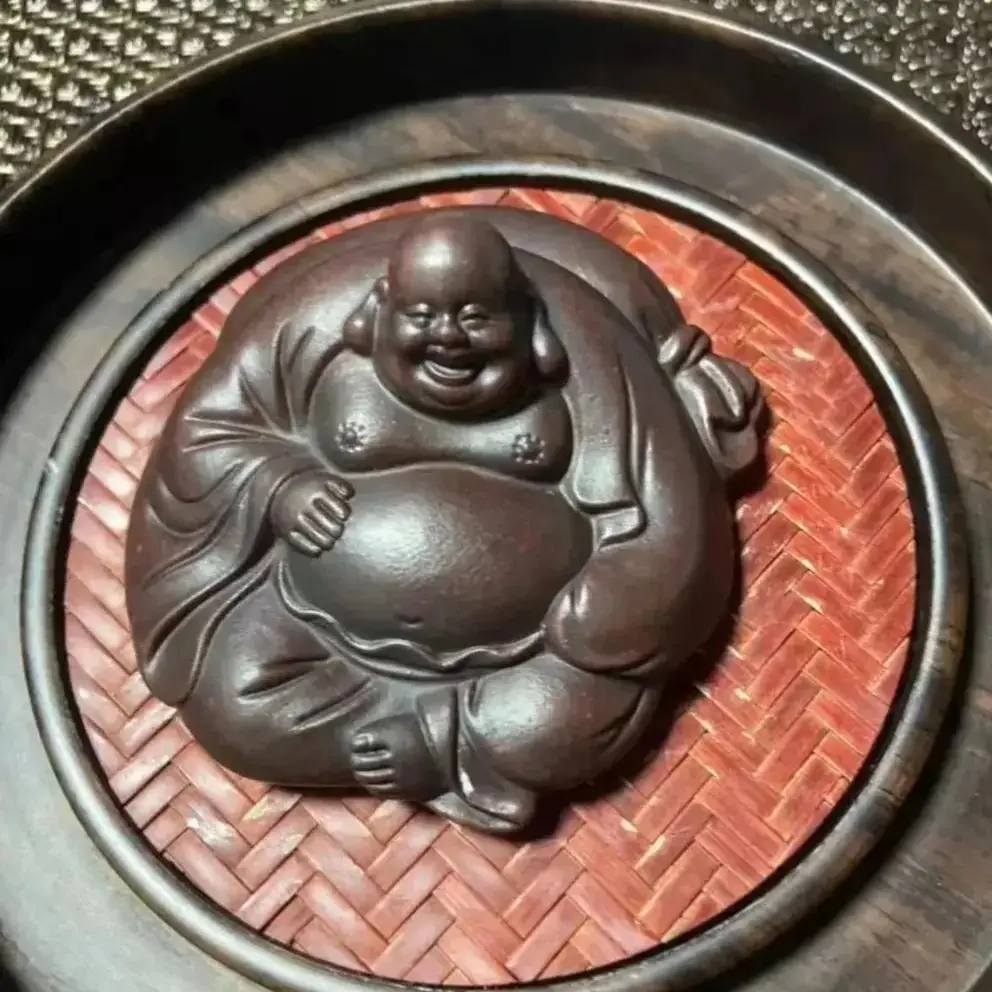 Yixing Buddha Sculpture Tea Pot Cover Set — feature 2