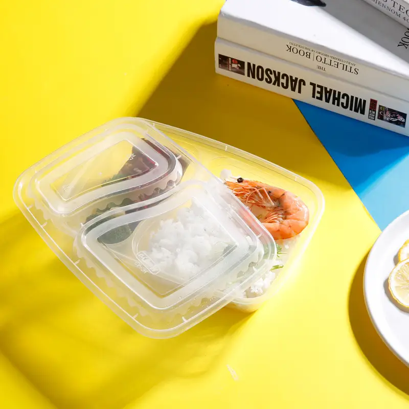 Meiya Disposable Square Lunch Box for Home Kitchen - Image 5