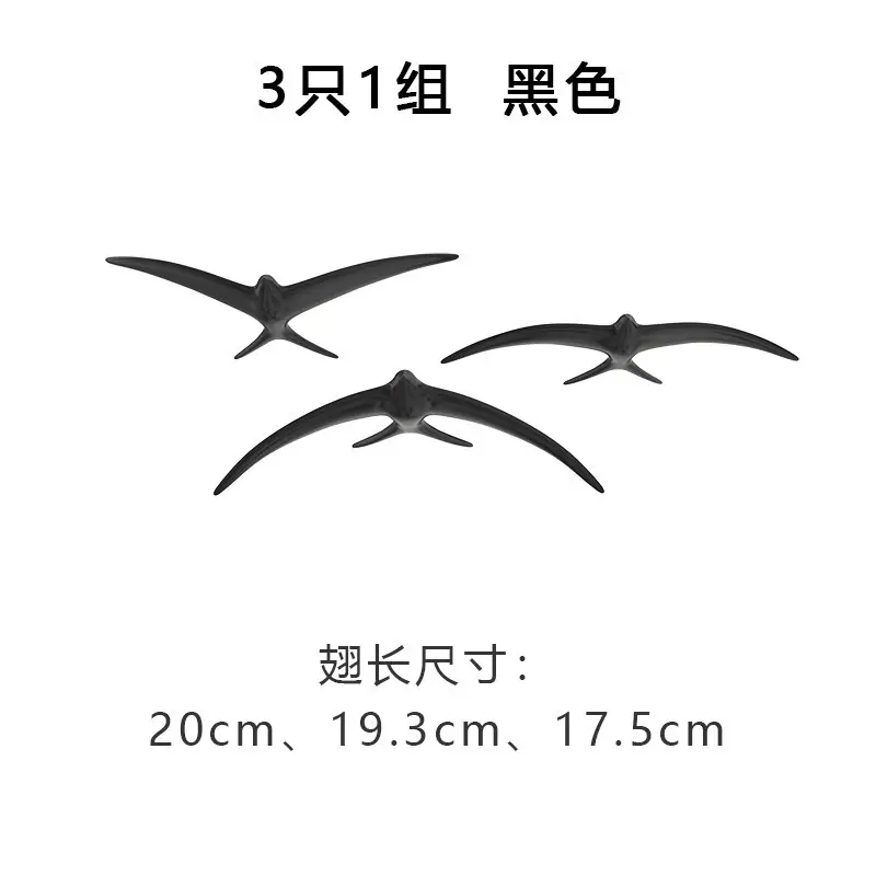 Electroplated Swallow Hanging Decor Gold Modern - Image 4