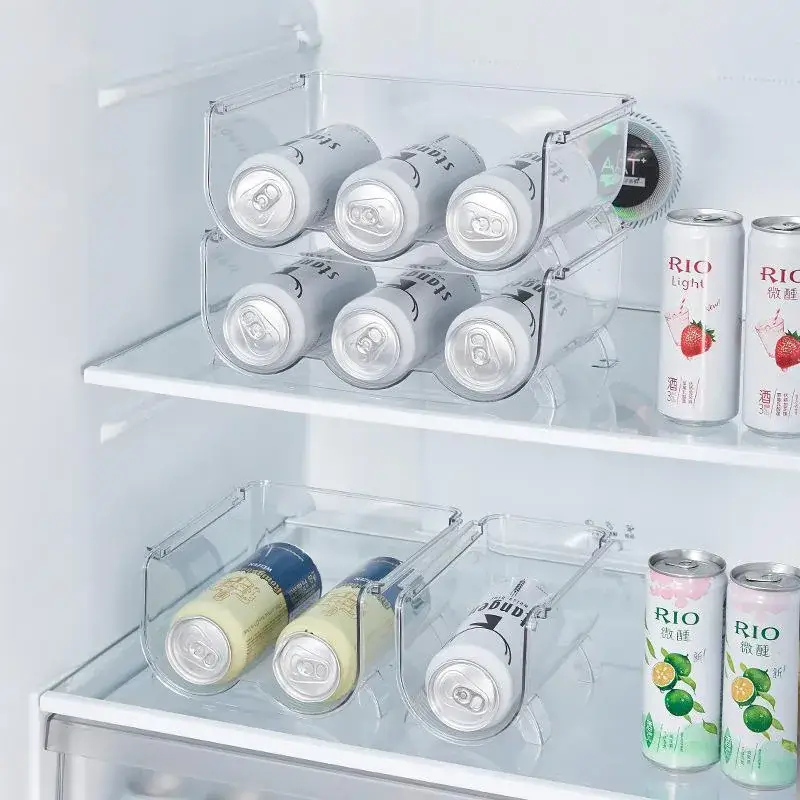 Clear Wine Rack for Refrigerator Storage - Image 6