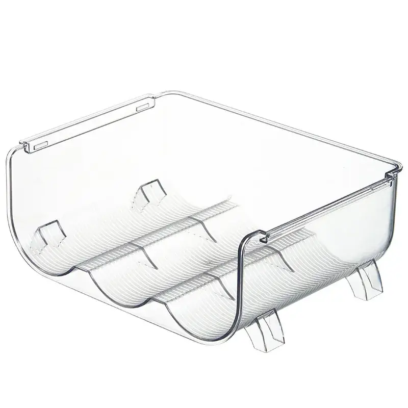 Clear Wine Rack for Refrigerator Storage - Image 8