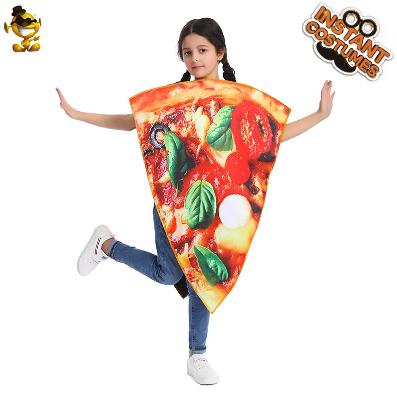 Children's Spoof Pizza Costume for Party Cosplay - Image 3