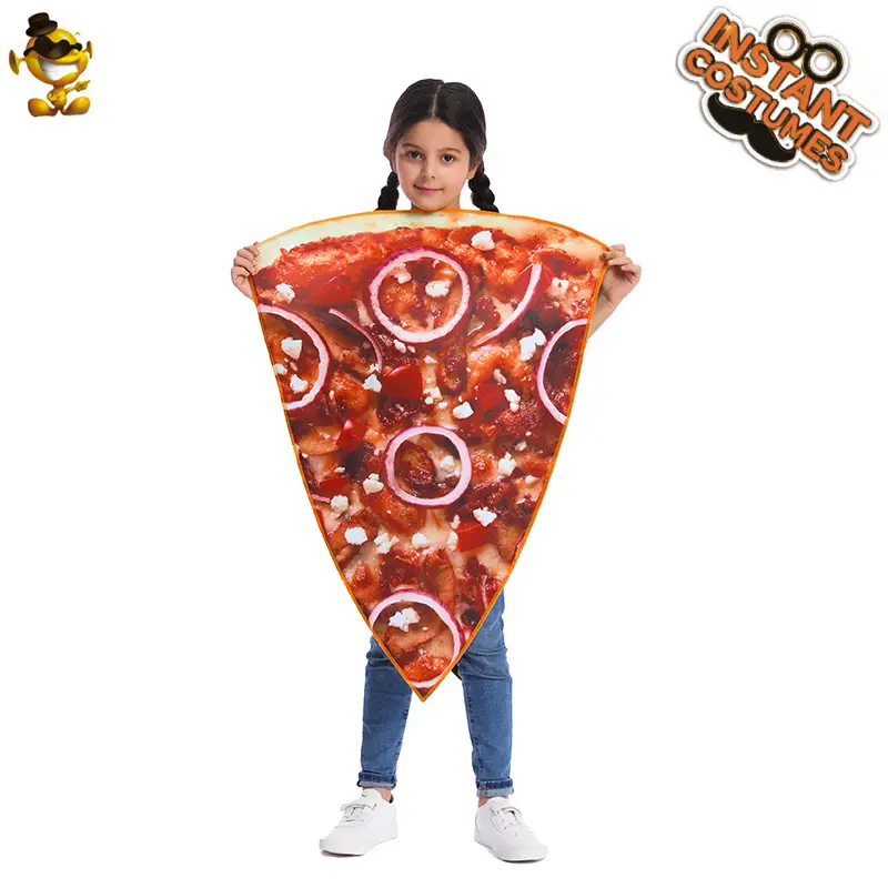 Children's Spoof Pizza Costume for Party Cosplay - Image 4