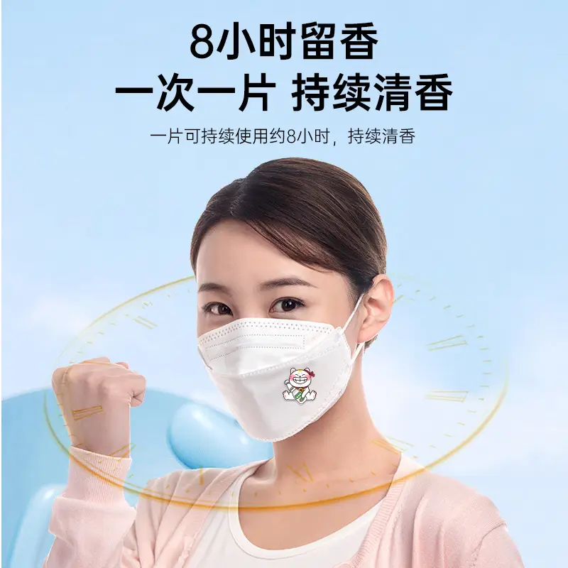 Lisheng Scented Cat Mask Stickers for Kids
