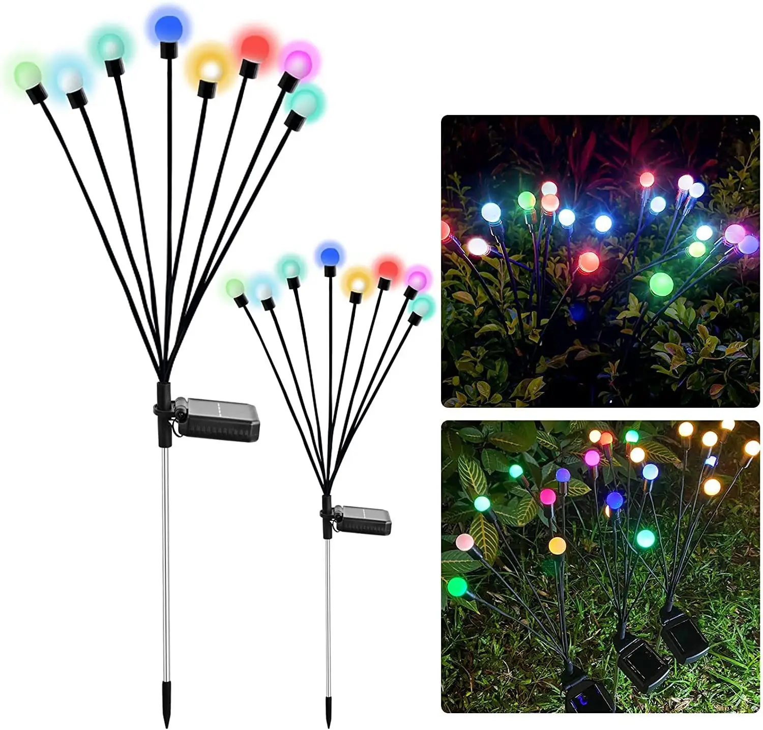 Solar Firefly Lights for Outdoor Lawn 6-10LED — feature 1