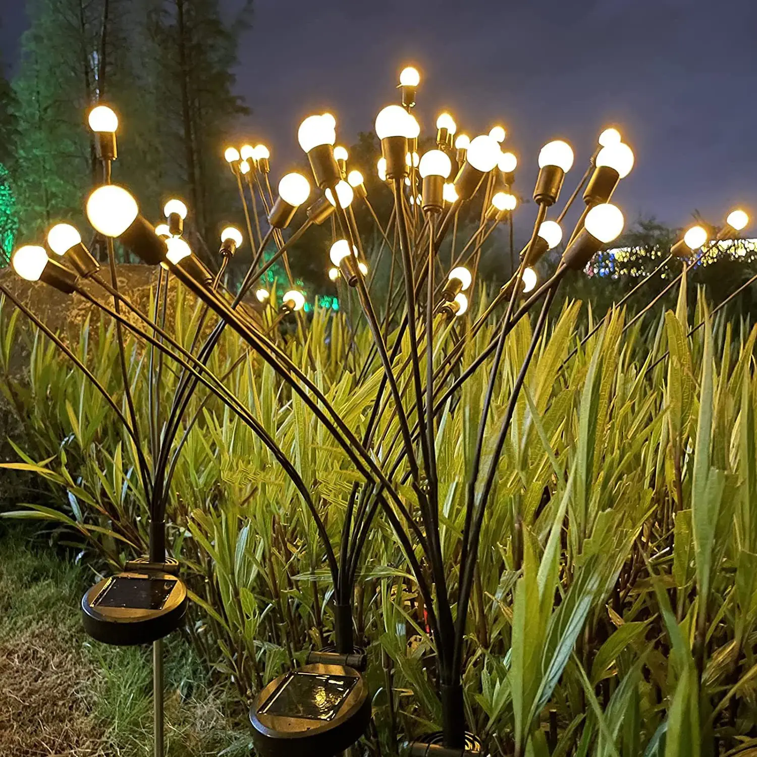 Solar Firefly Lights for Outdoor Lawn 6-10LED — feature 5