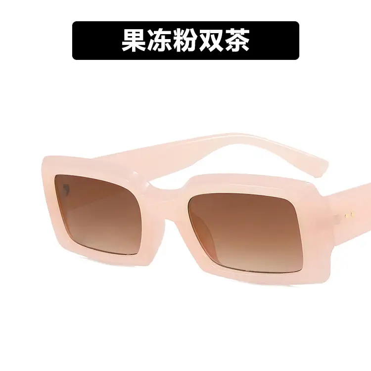 Kedun 2022 Square Sunglasses Blue Lightless - Image 10