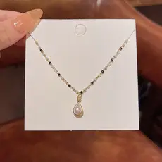 Red Cherry Clavicle Necklace for Women — feature 4