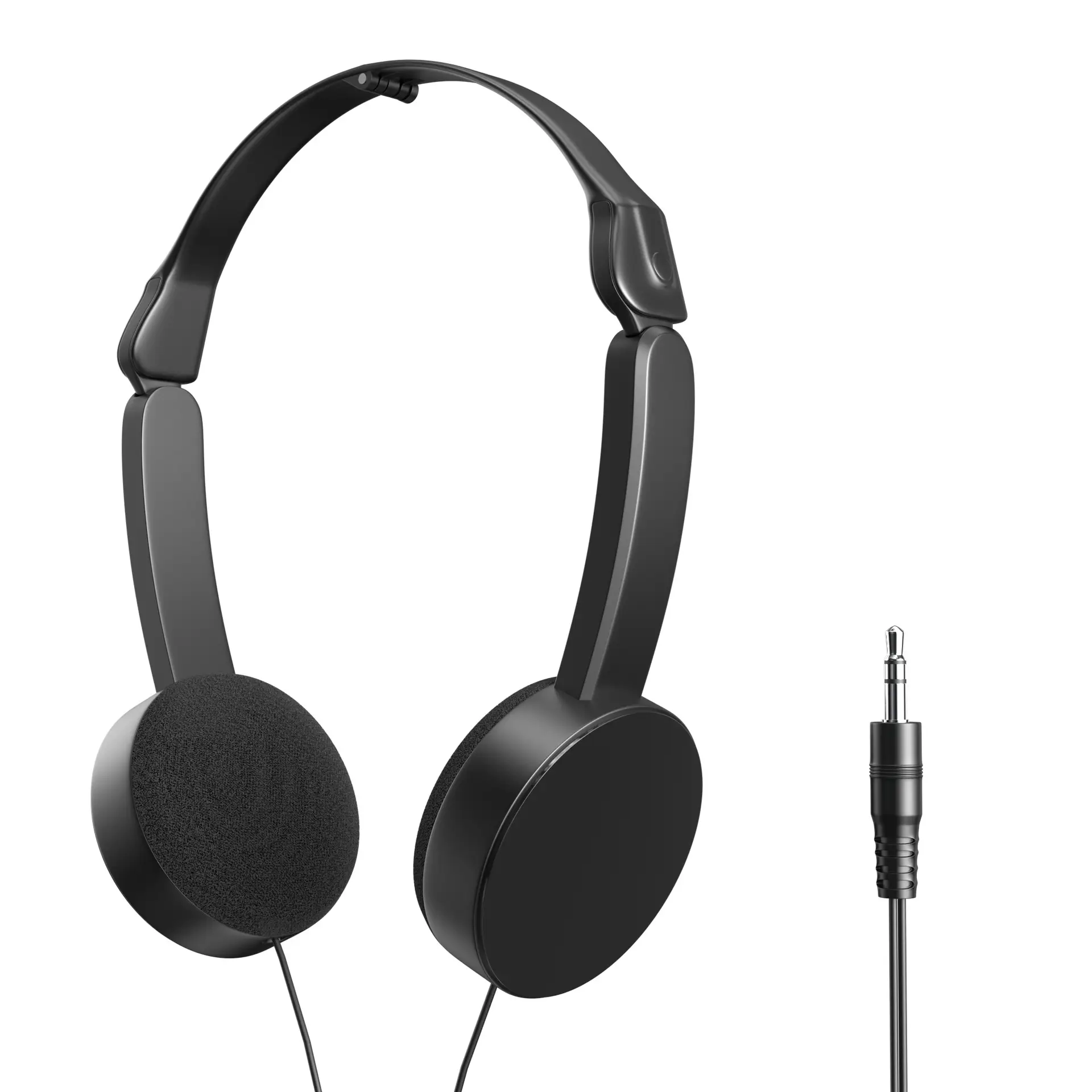 Pink Over-Ear Headset for Kids with Wire