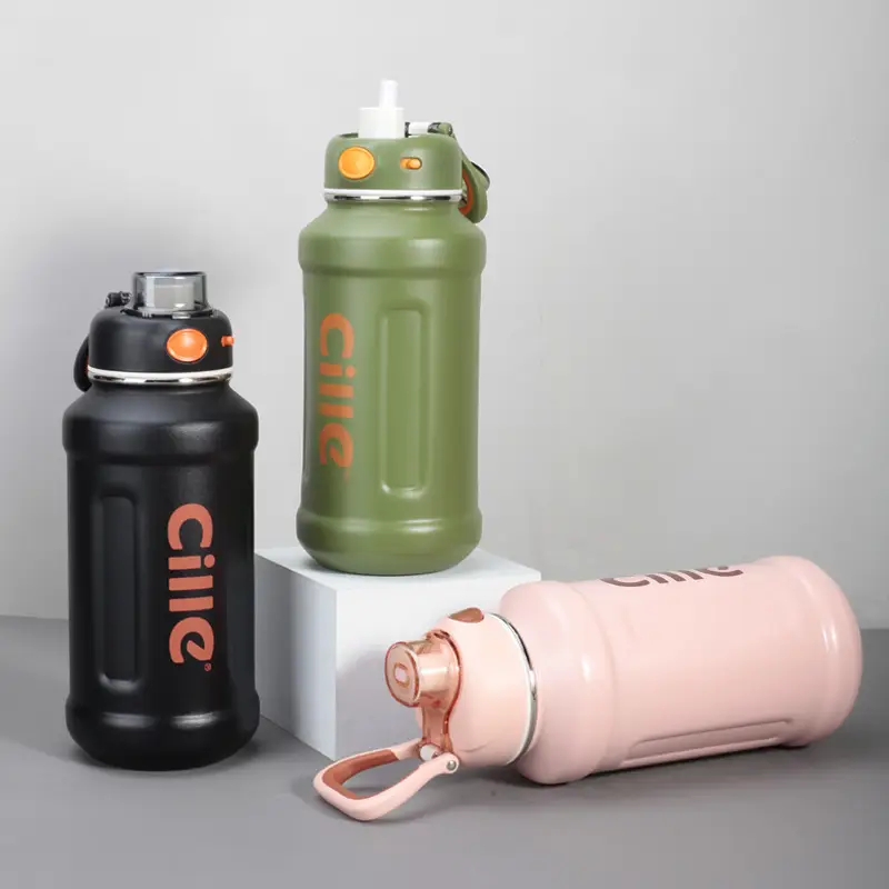 Xile Stainless Steel Thermos Water Cup 360° Insulated - Image 6
