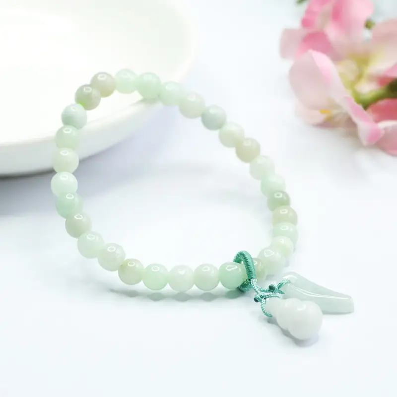 Guan Yu Jade Bracelet Natural Green Live Wholesale Dropshipping — feature 13