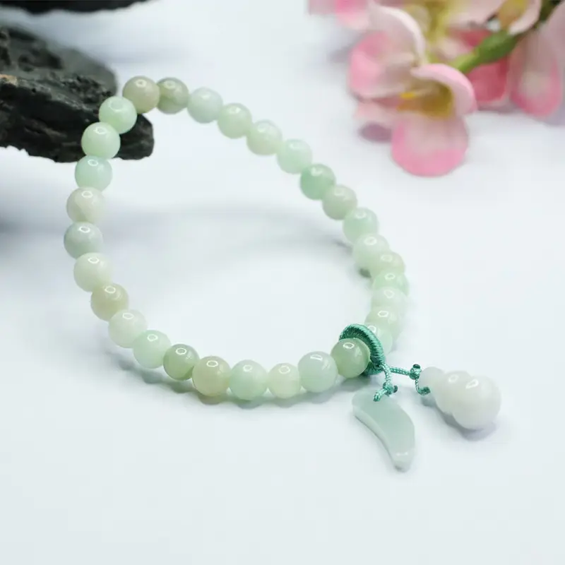 Guan Yu Jade Bracelet Natural Green Live Wholesale Dropshipping — feature 15