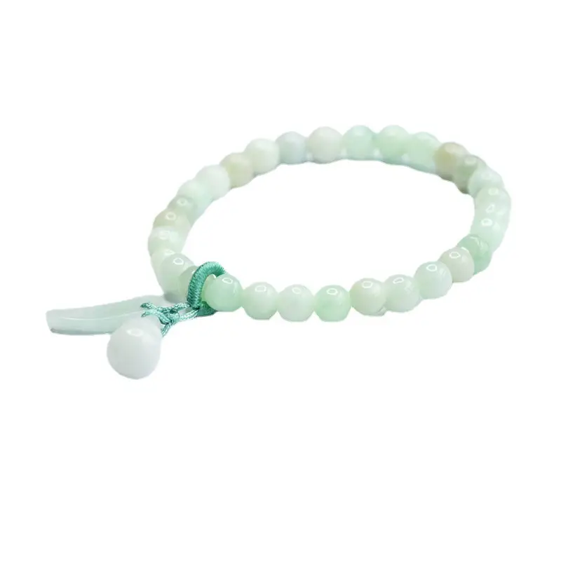Guan Yu Jade Bracelet Natural Green Live Wholesale Dropshipping - Image 5