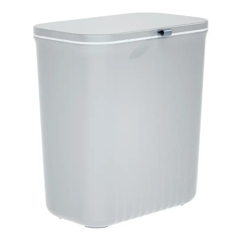 Wall-Mounted Toilet Trash Can with Lid - Image 8