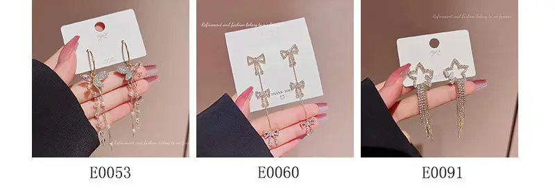 Long Tassel Earrings for Ladies Luxury Pearl Design — feature 4