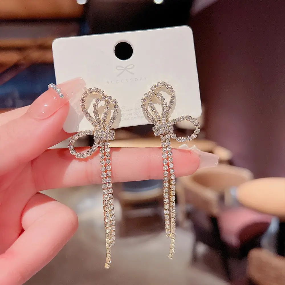 Long Tassel Earrings for Ladies Luxury Pearl Design - Image 22