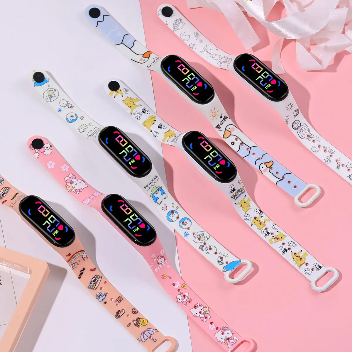 Waterproof Cartoon Printed Smart Watch for Kids — feature 11