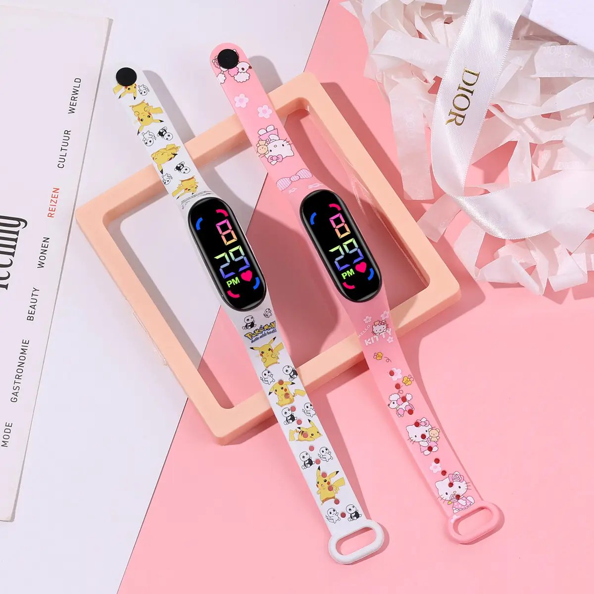 Waterproof Cartoon Printed Smart Watch for Kids — feature 6