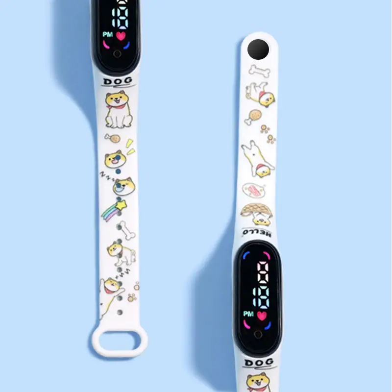 Waterproof Cartoon Printed Smart Watch for Kids - Image 11