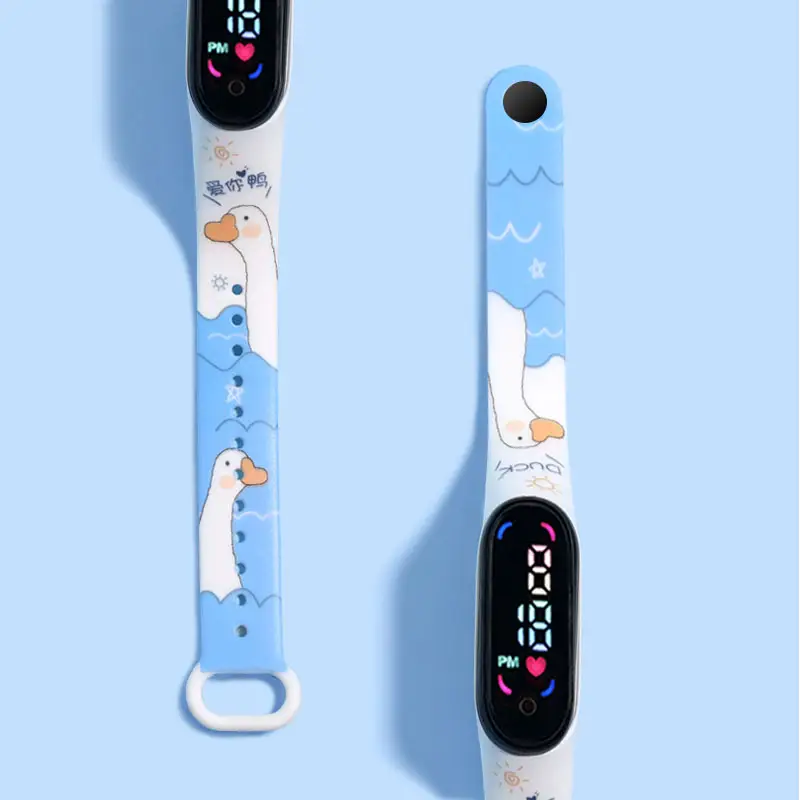 Waterproof Cartoon Printed Smart Watch for Kids - Image 3