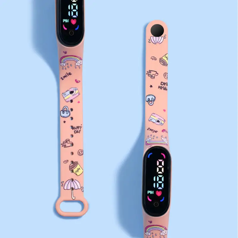 Waterproof Cartoon Printed Smart Watch for Kids - Image 5