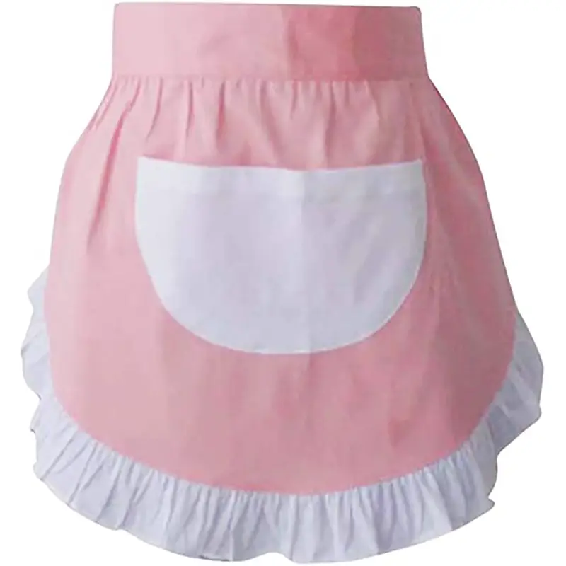 Black Lace Half-Length Apron for Baby & Household Use - Image 10