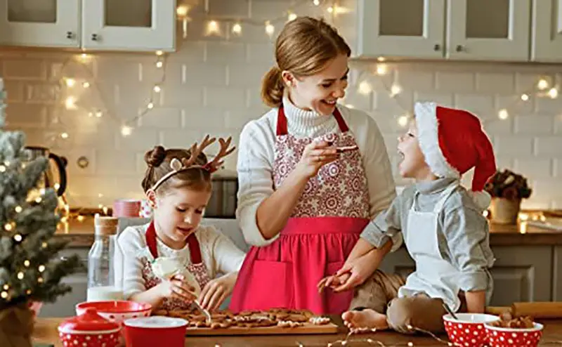 Black Lace Half-Length Apron for Baby & Household Use — feature 24