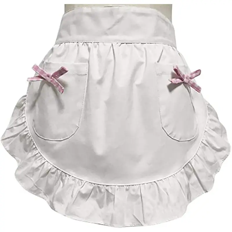 White + pink striped bow