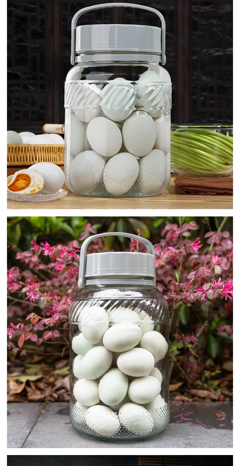Xibi Pickled Egg Glass Jar 5L x 1 — feature 12