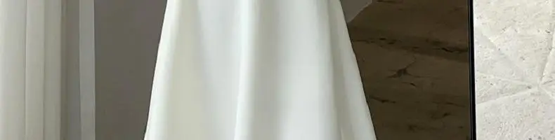 White Hepburn Style Dress for Women Summer Wear — feature 31