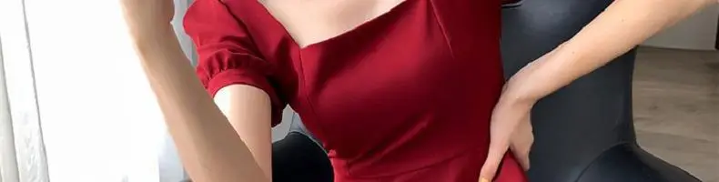 White Hepburn Style Dress for Women Summer Wear — feature 34