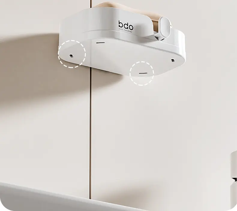 Wall-Mounted Soap Box Punch-Free Bathroom Drain Multi-Functional — feature 16