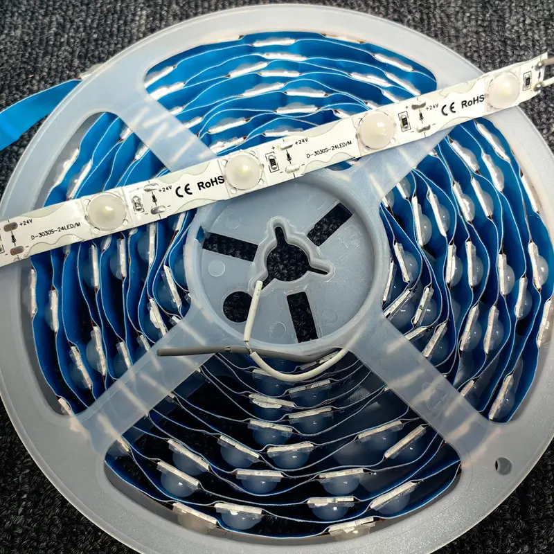 3030W LED Lens Soft Light Strip 24V Waterproof
