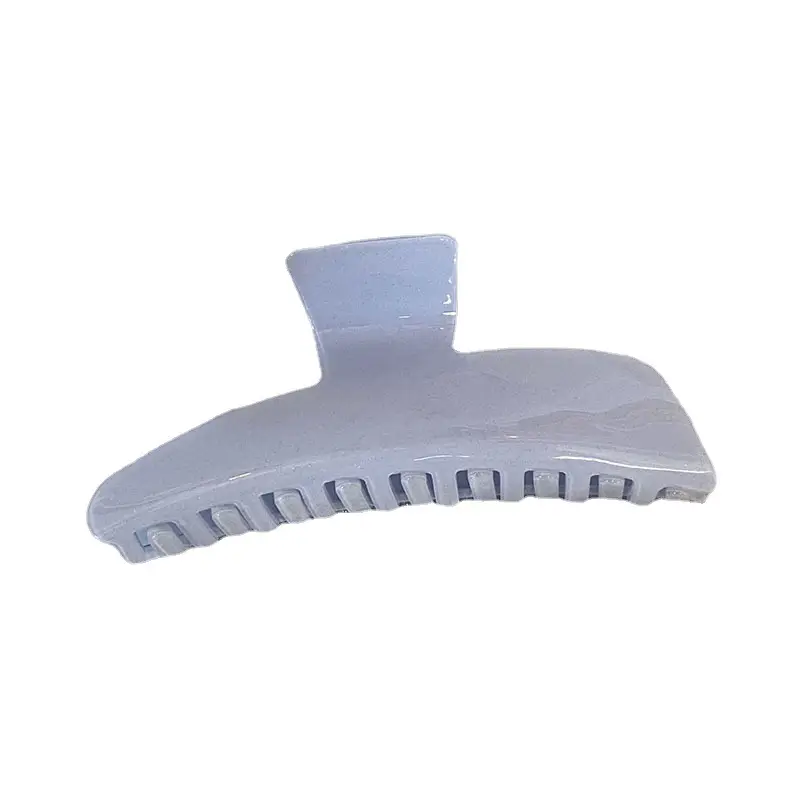 Light Blue Hair Clip Large Elegant Korean Style - Image 5