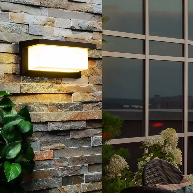 18W Solar LED Wall Lamp Outdoor Garden Light - Image 20