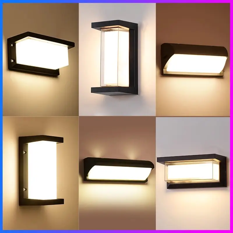 18W Solar LED Wall Lamp Outdoor Garden Light - Image 22