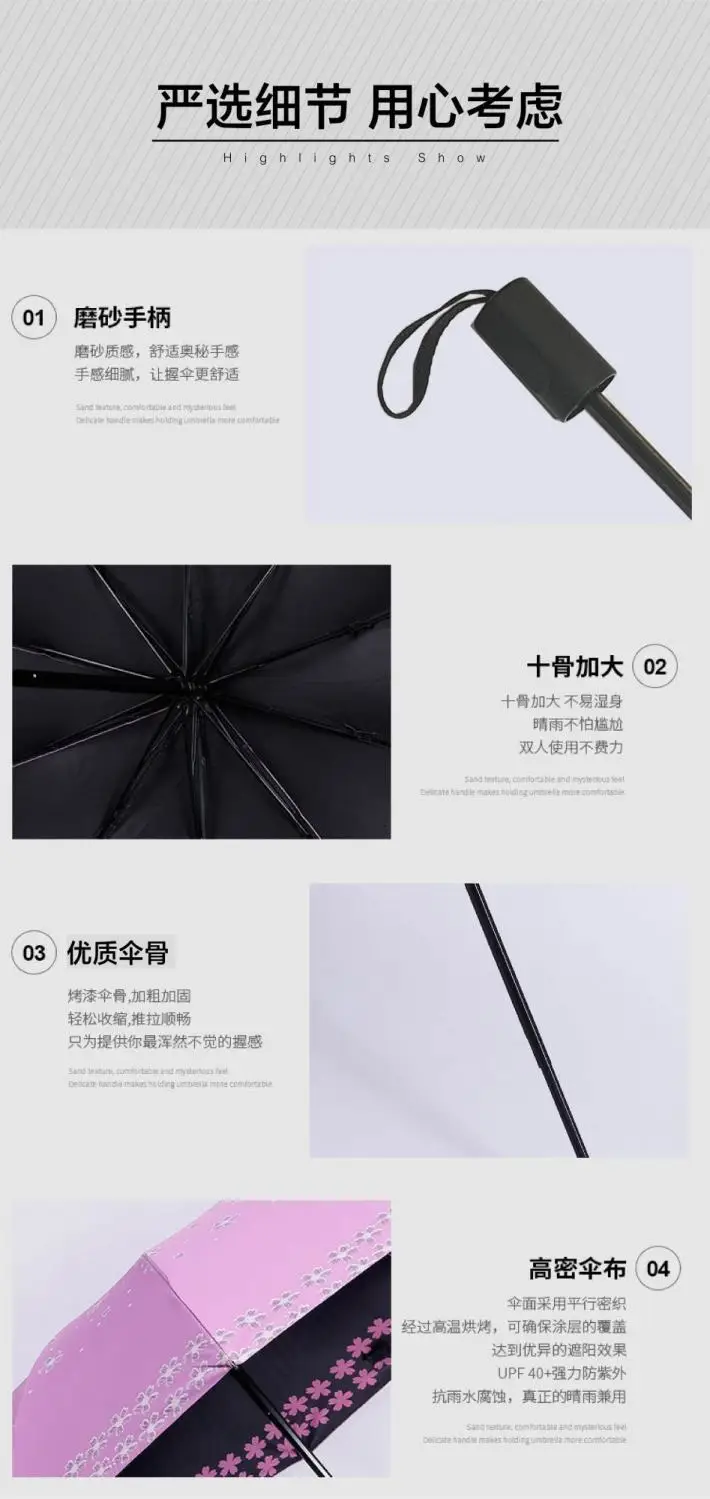 Cute Cartoon Dog Print Dual-Purpose Umbrella — feature 22
