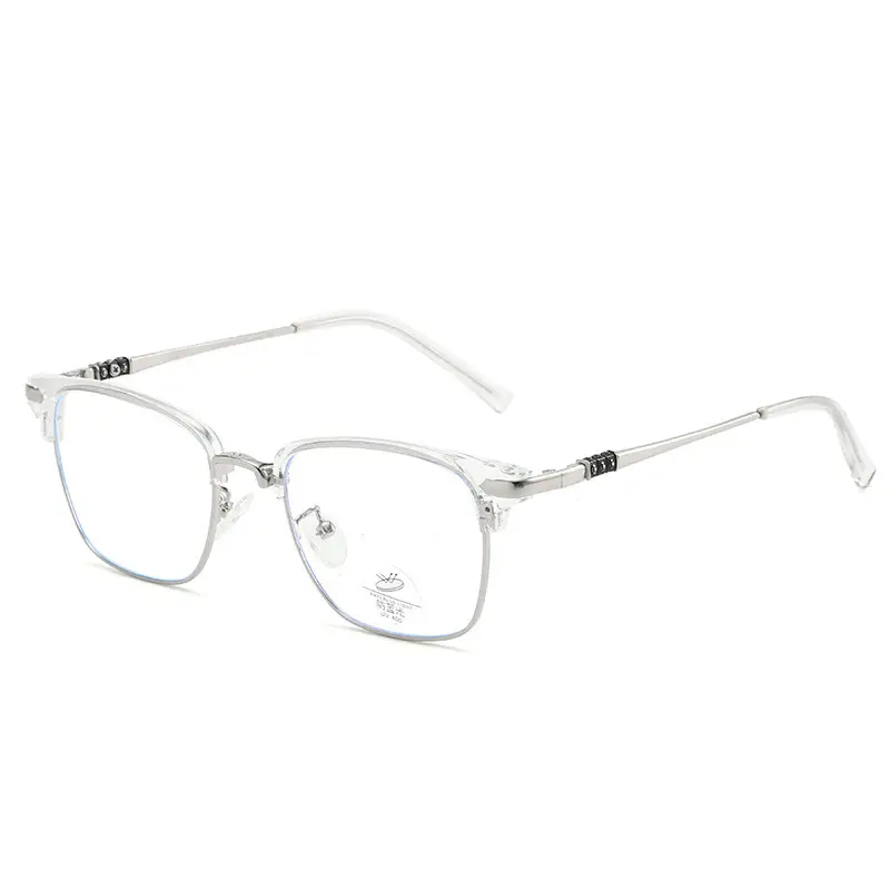 Korean Half Frame Men's Eyebrow Glasses TR90