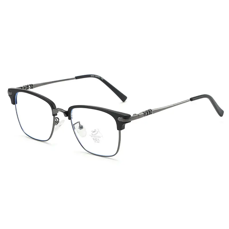 Korean Half Frame Men's Eyebrow Glasses TR90