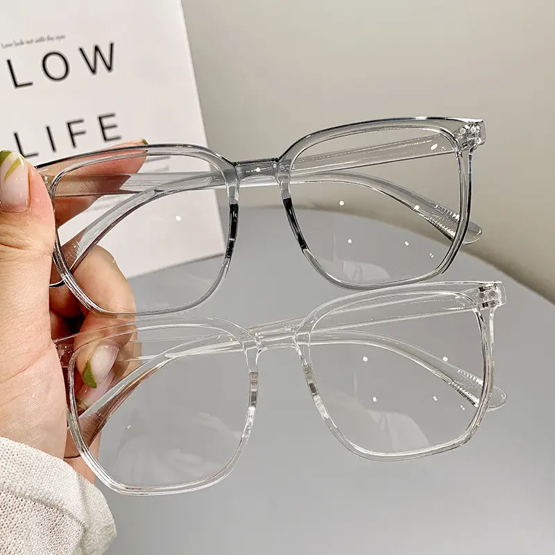 Anti-Blue Light Myopia Glasses Large Frame Unisex - Image 7