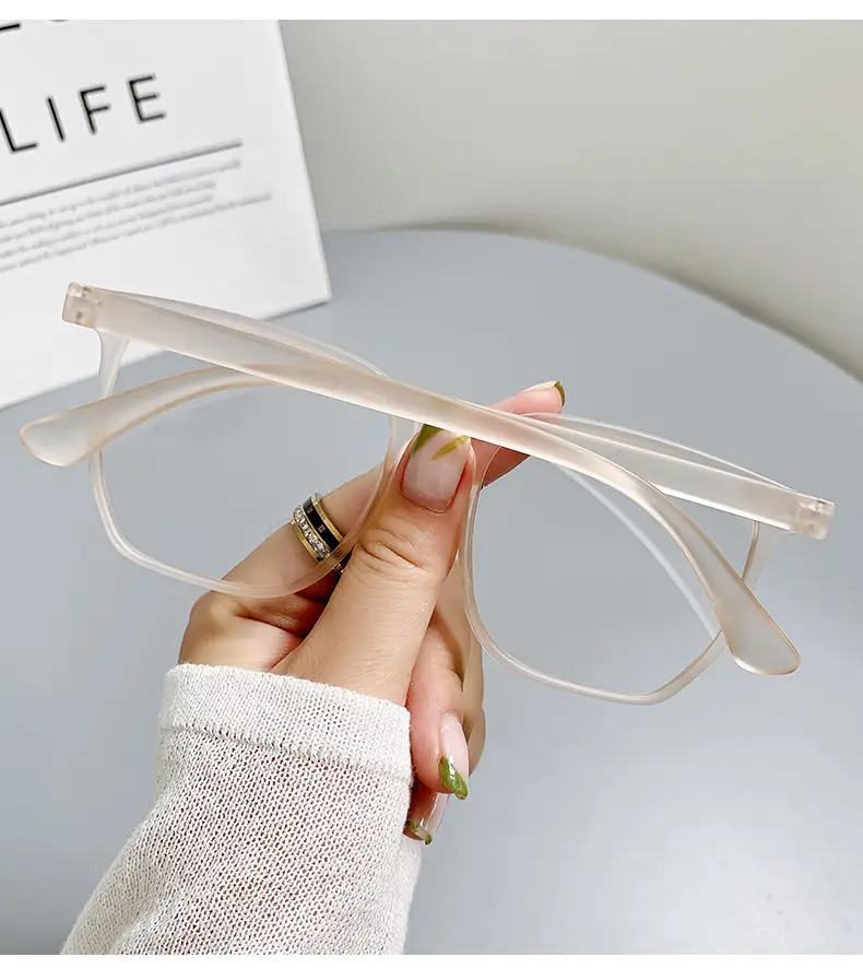 Anti-Blue Light Myopia Glasses Large Frame Unisex — feature 14