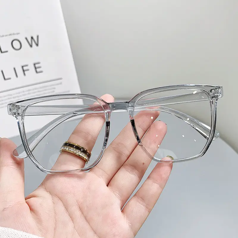 Anti-Blue Light Myopia Glasses Large Frame Unisex - Image 5