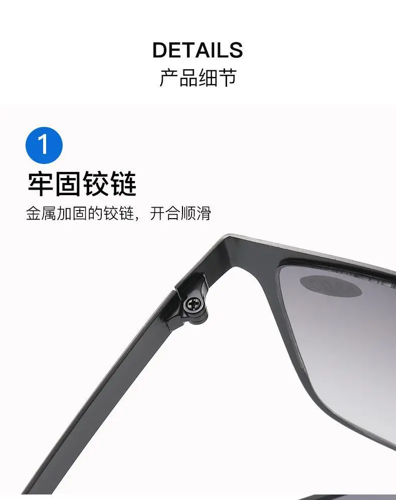Men's Anti-Violet Sunglasses with Zoom & Progressive Focus — feature 11