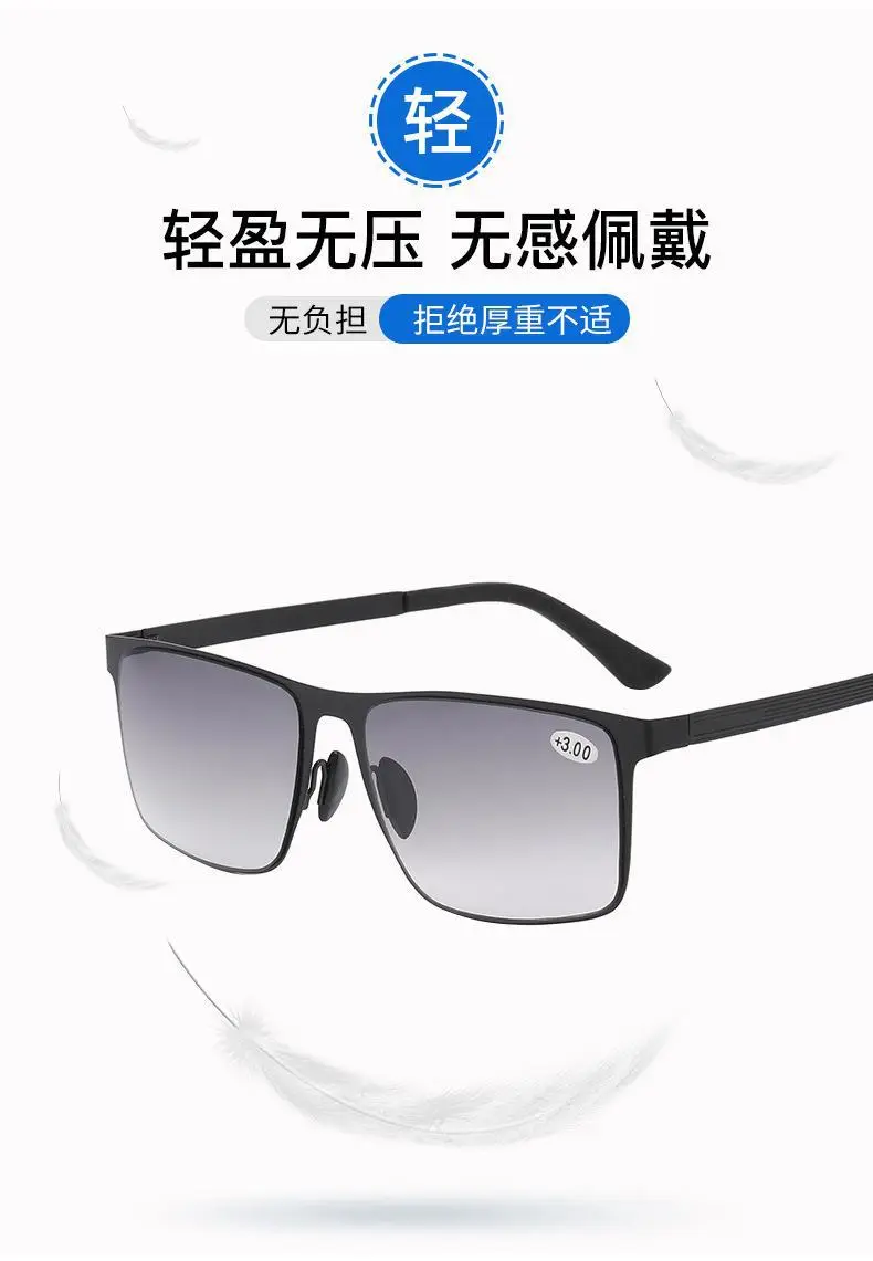 Men's Anti-Violet Sunglasses with Zoom & Progressive Focus — feature 2