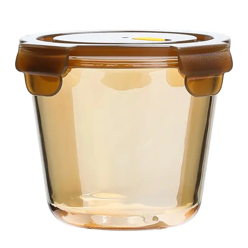 Amber Soup Bowl Microwave Heating Lunch Box - Image 8