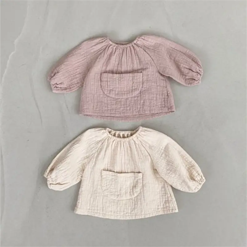 Baby Girl Long Sleeve Pullover Top Set with Headband - Image 4