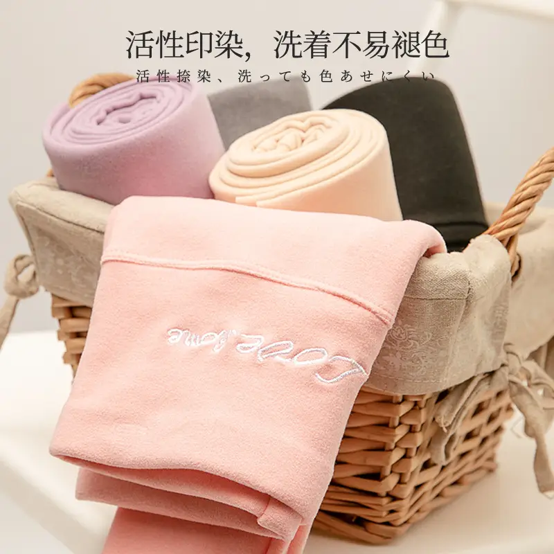 Velvet Warm Leggings Women Self Heating High Waist Cotton - Image 9