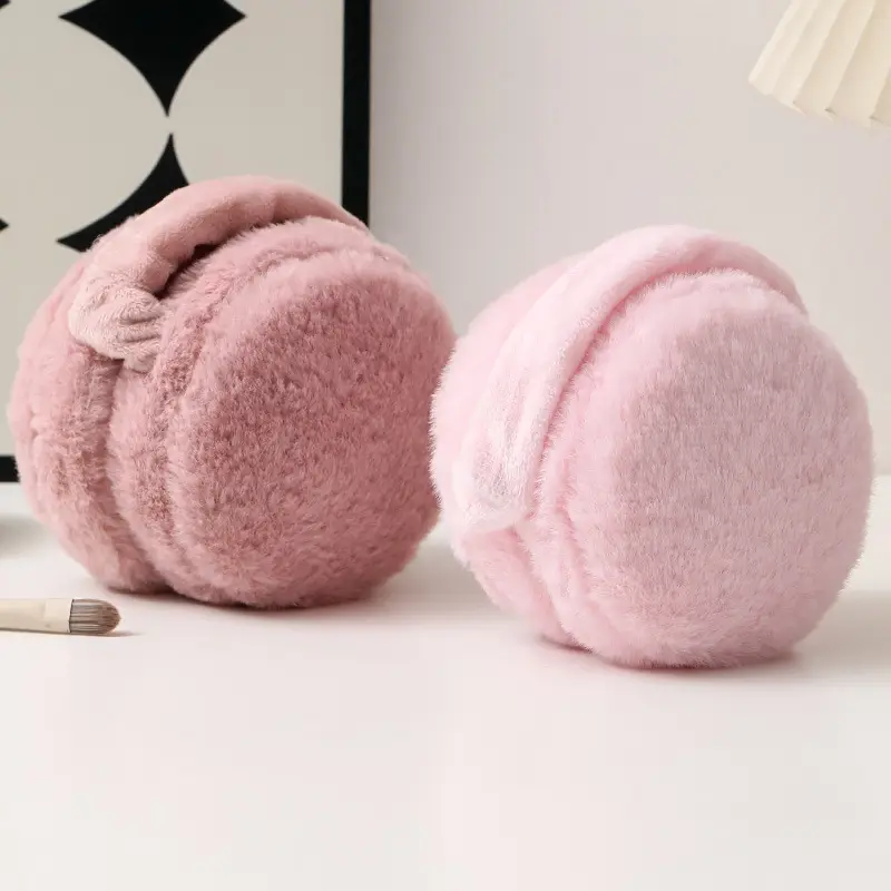 Winter Plush Earmuffs for Girls & Boys Warm Portable Ear Warmers - Image 9